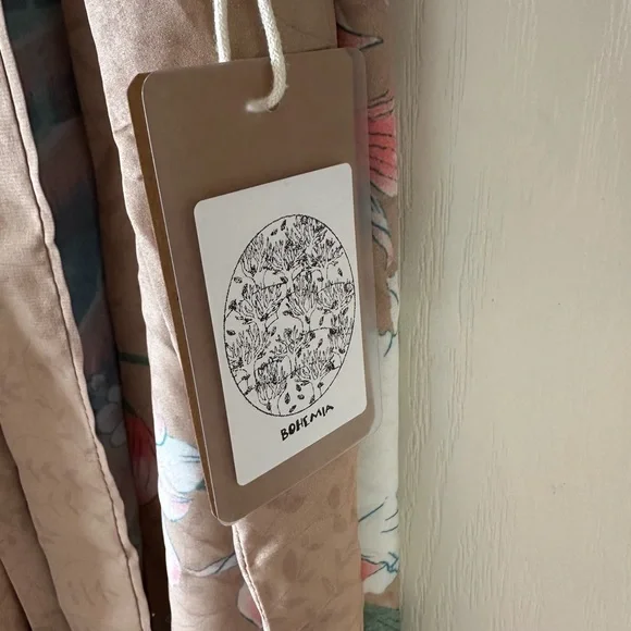 Boho peacock 🦚 kimono NWT multi color large - Picture 11 of 12